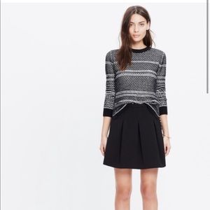 Madewell Countdown Pleated Mini Skirt